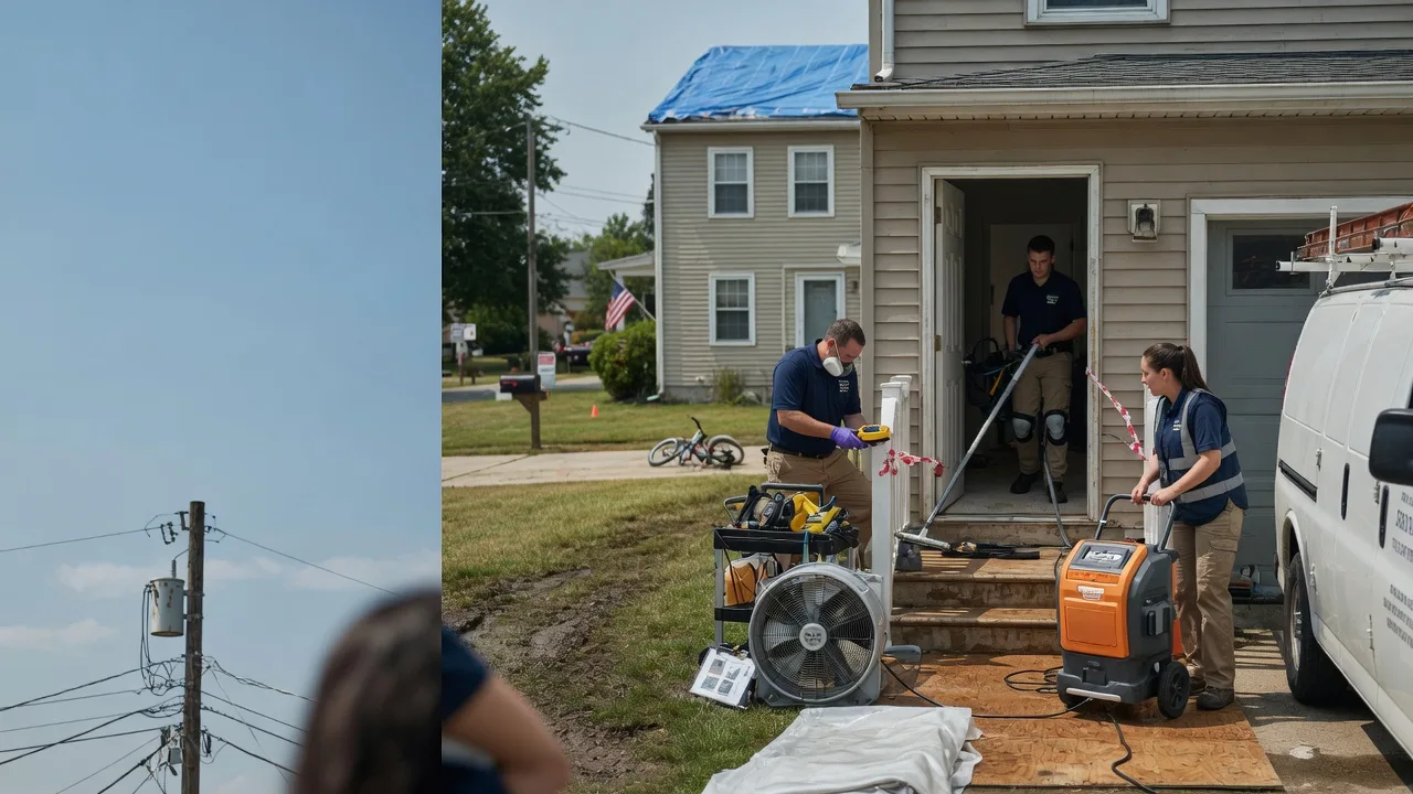 Water Damage Repair in Wellman, TX near me